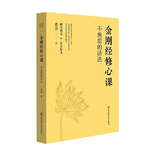 金刚经修心课  不焦虑的活法 费勇 著 宗教 商品图0