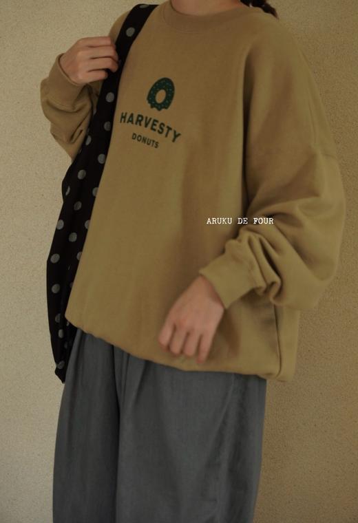 HARVESTY 甜甜圈落肩袖卫衣(3色可选) 商品图3