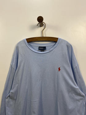 90年代 Vintage POLO Ralph Lauren 拉夫劳伦 长袖T恤 _SLT(L)