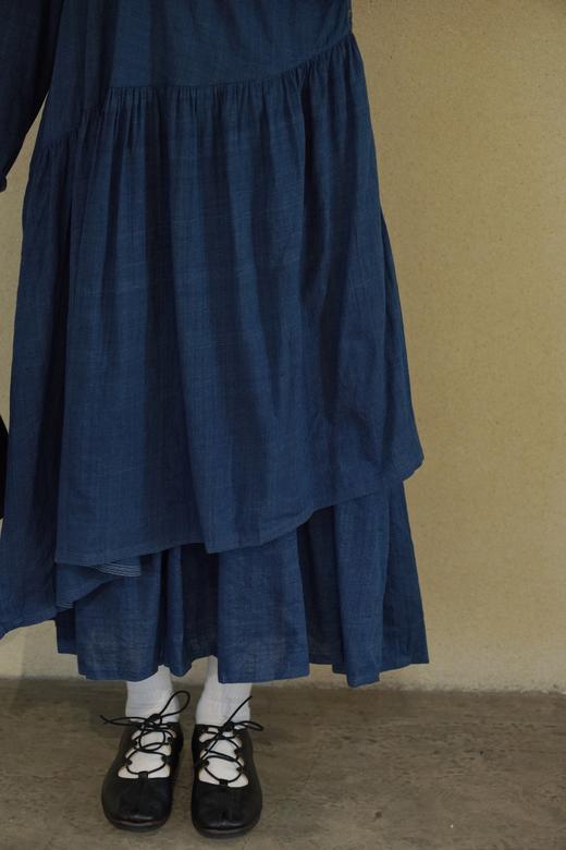 MAKU textiles｜植物蓝染连衣裙 商品图12