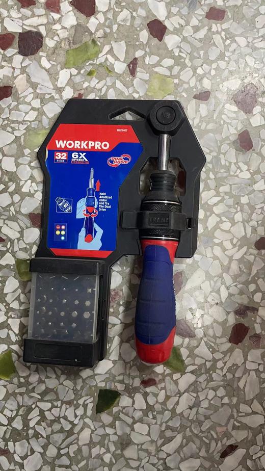 w021407万克宝32件套/PC 6倍速棘轮螺丝批/螺丝刀 商品图0