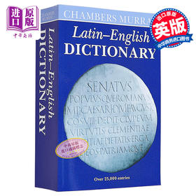 【中商原版】钱伯斯.默里拉丁英语词典 Chambers Murray Latin-English Dictionary 英文原版进口 语言字典词典工具书参考书