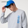 【海南专供价】Lacoste法国鳄鱼男装新款logo印花圆领运动衫卫衣SH3581-98 商品缩略图2