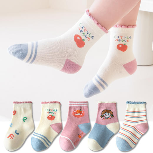 【爆款19.9/5双！】抢到就是赚到 新款儿童袜子，秋冬新款中筒卡通男童女童宝宝中大童春秋袜子-QQ 商品图10