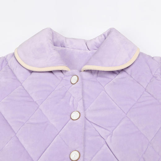 都市丽人贝贝绒夹棉女士加厚款长袖长裤类家居服套装LH31F6 商品图4