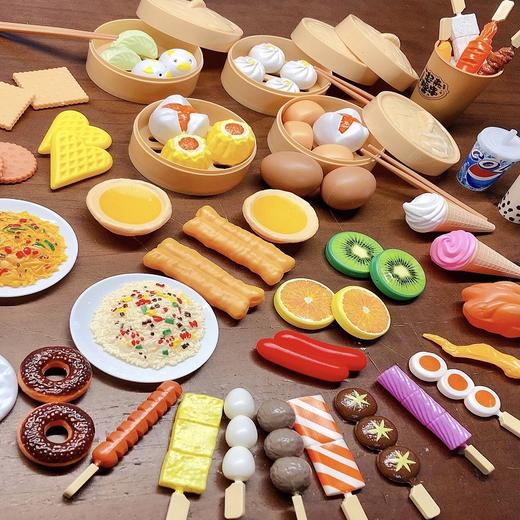 【唤醒儿时的小厨神！体验做饭的乐趣】儿童过家家玩具宝宝早点，仿真食物蒸小笼包子男孩女孩做饭套装，尺寸适中 握感舒适 丰富配件 趣味体验-QQ 商品图3