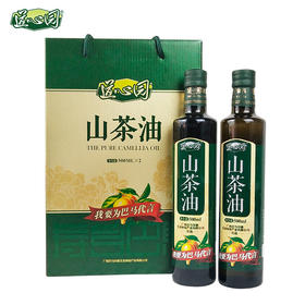 道心园山茶油500ml*2礼盒装