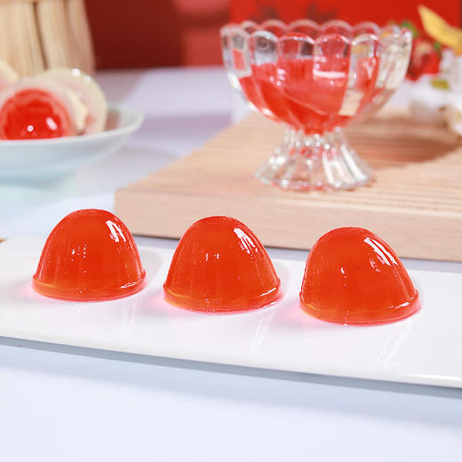 【滋养好气色！红参石榴牡丹膏冻】气息沁人，香气四溢；女性养润果味果冻， 人参女性养润果味果冻膏冻牡丹花膏冻健康 商品图3