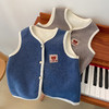 【加厚防寒保暖❗️儿童双面绒马甲】秋冬新款双面加绒保暖马甲儿童加绒加厚宝宝背心坎肩外穿秋冬外套上衣 商品缩略图1