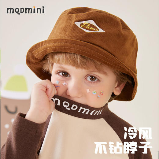 【双面磨毛】【MQDmini】【80-130】男童半高领打底衫冬日暖绒中小童保暖上衣 商品图9
