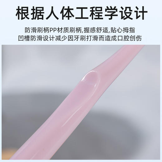 「8支桶装！9.9元包邮」家庭装保护套旅行便携牙刷软毛成人家用细软口腔护理 商品图3