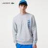 【海南专供价】Lacoste法国鳄鱼男装新款logo印花圆领运动衫卫衣SH3581-98 商品缩略图1