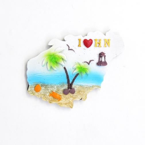 海南椰风海韵磁贴-琼 商品图0