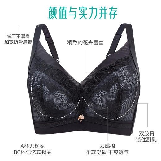 【特价39元1件】小胸聚拢薄款记忆软钢圈调整型收副乳防下垂外扩上托文胸_2234101 商品图2