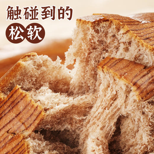 【香醇巧克力味！千层软手撕面包】饱腹小吃巧克力面包整箱早餐营养上班充饥零食小吃蛋糕休闲食品健康 商品图1