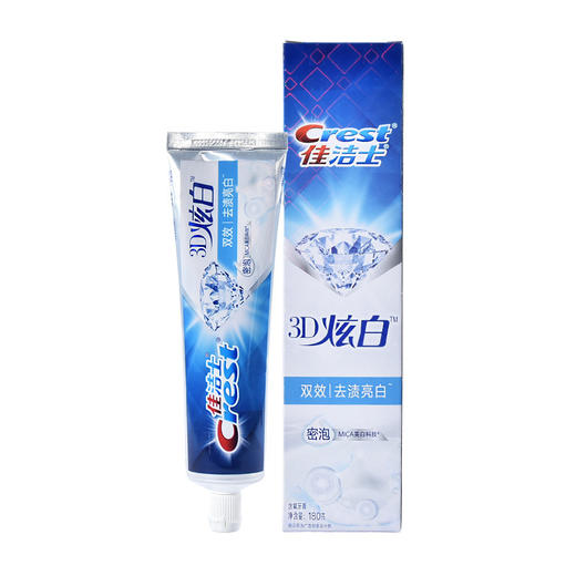 「五款可选」佳洁士3D炫白牙膏薄荷柠檬口气清新牙膏家庭装小苏打口腔护理 商品图1