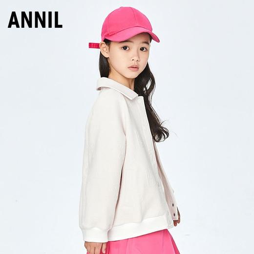 【实体店同款】女童学院风简约高级感外套2023年秋季新款安奈儿童装AG335545 商品图2