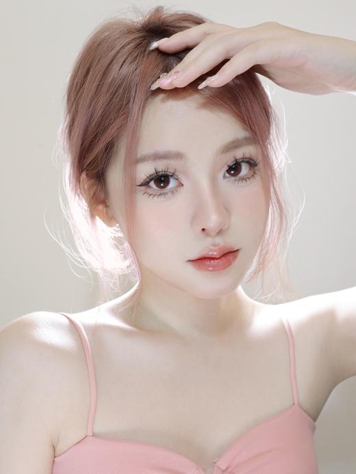 kaylens 自然光啵/黑眼光啵/番茄炒蛋 14.2mm  半年抛 黑/棕 商品图5