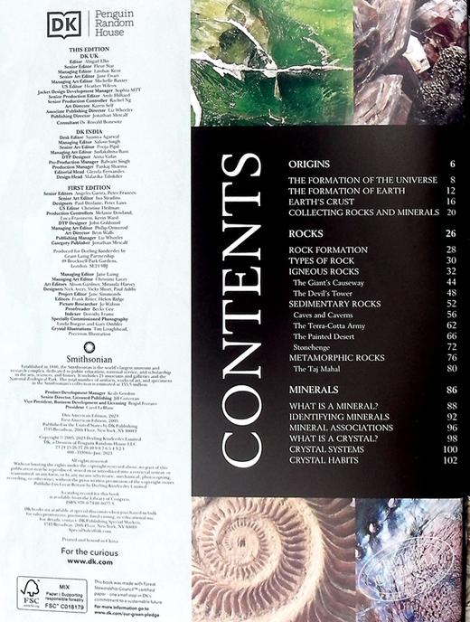 【中商原版】DK Eyewitness系列 岩石和宝石百科 Rock and Gem Eyewitness 英文原版 自然宝藏 标本科普 宝石学家 商品图3