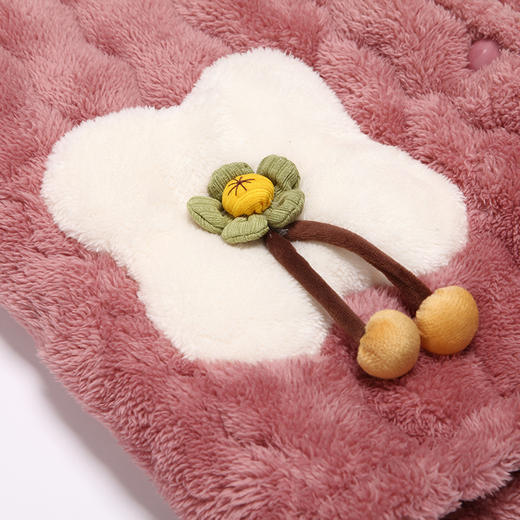 都市丽人生活家居女士睡衣长毛绒夹棉加厚款长袖长裤类家居服套装LH31F9 商品图5