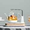 【小家电】鸣盏玻璃煮茶壶养生壶烧水壶恒温花茶果茶自动上水家用电热水壶 鸣盏白色煮茶器【MZ-036】HF 商品缩略图1