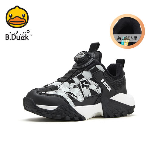 B.DUCK小黄鸭童鞋冬季时尚运动鞋28-37 B5485016 商品图3