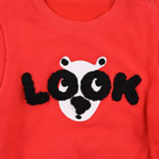 棉果果秋冬季男童绗棉圆领卫衣M412180719655 商品图1