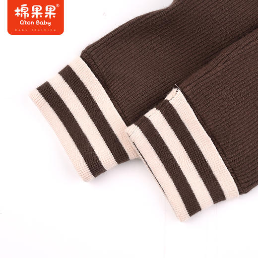 棉果果春季新品女童包芯纱加绒长裤M522206523625 商品图2