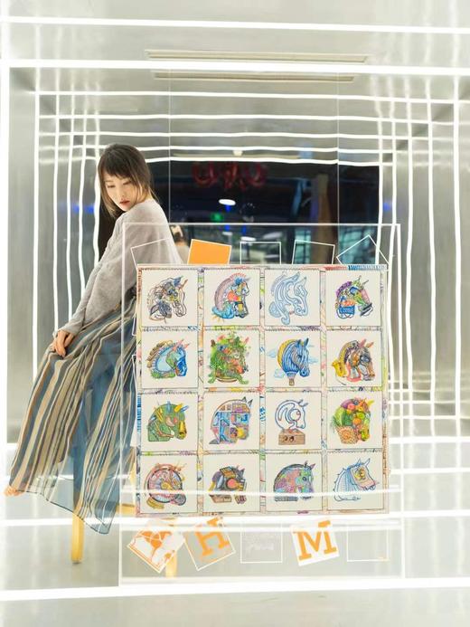 Kenny Z《十六头马〈爱马仕丝巾 商品图1