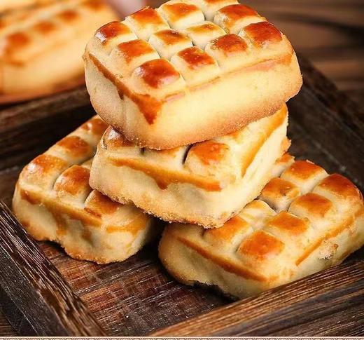 【酸甜软糯！山楂果肉饼】香脆外皮和绵软内心山楂酥饼山楂果肉荞麦酥饼传统贵妃糕点-点心网红健康 商品图1