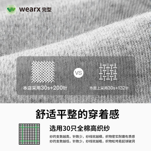 完型云朵袜浅口抗菌短袜男女款 商品图2