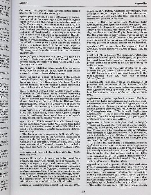 【中商原版】Chambers Dictionary of Etymology钱伯斯英语词源字典 英文原版 进口图书 字典词典教辅参考书工具书 商品图4