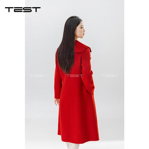 冬上新高级优雅修身双面呢2234101 商品图5