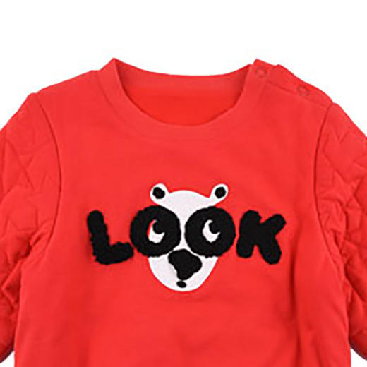 棉果果秋冬季男童绗棉圆领卫衣M412180719655 商品图3