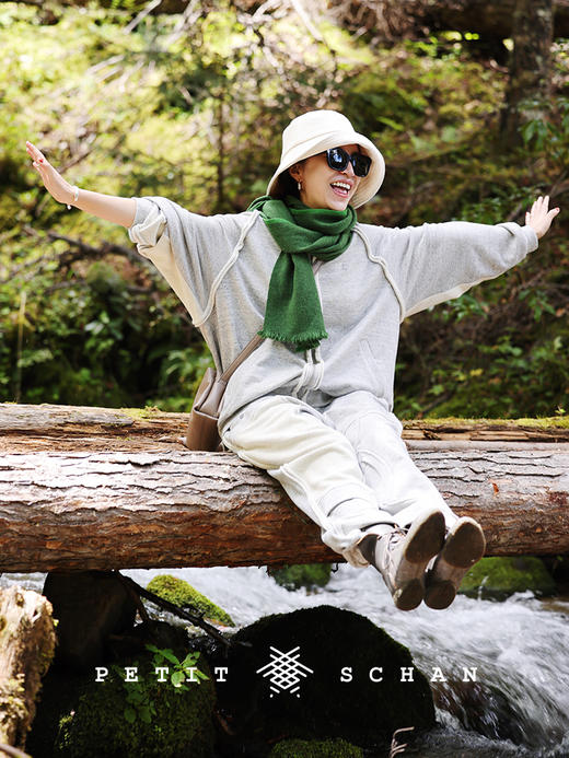 PETIT SCHAN小闪 #055 four seasons 四季 经典款进口天然斜纹棉料四季款渔夫帽 商品图3