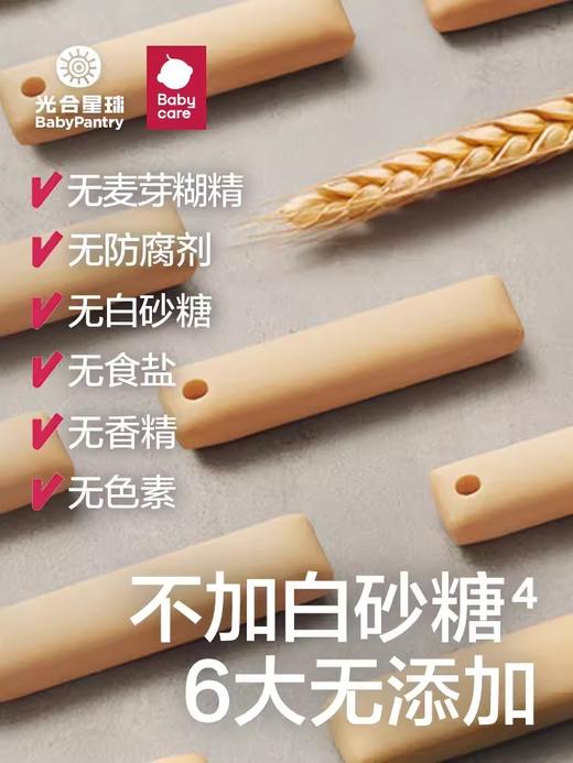 光合星球小麦婴幼儿磨牙棒-牛奶味/蔬菜味/BBC-103260/103253 商品图4