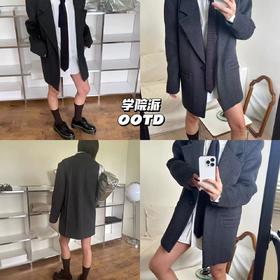 新品上身 | 学院风🌟，衬衫&大衣，学院减龄感有了😎