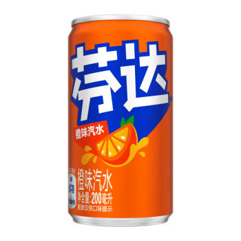 可口可乐（Coca-Cola）芬达 Fanta 高考季 橙味 碳酸汽水饮料迷你200ml*12罐高分必达 商品图2