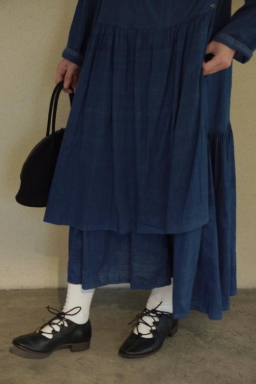 MAKU textiles｜植物蓝染连衣裙 商品图9