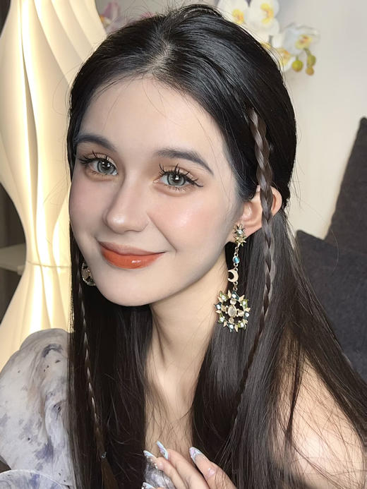 <月抛大直径>Sasababy- 春日薄 -14.5mm【月抛 0-800度 含525/575】 商品图2