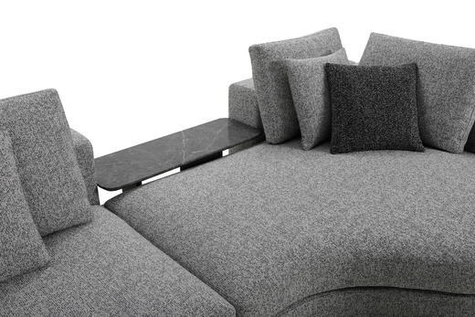 湖畔  组合沙发 | 更多座位组合，皮布面料可选，详询客服 商品图6