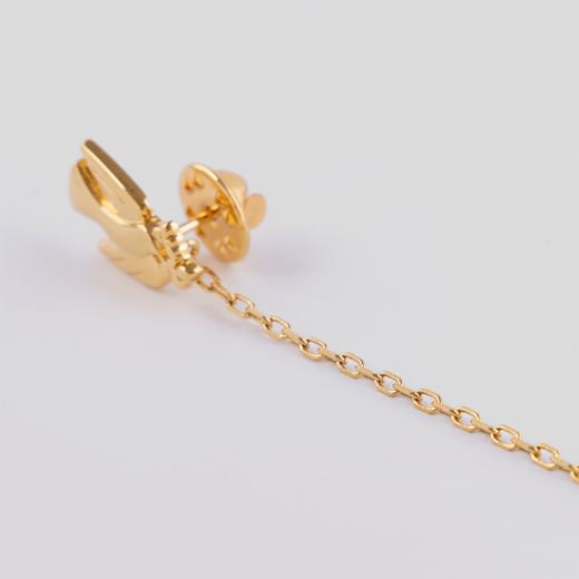 GOODBAI 白鸽图案链条领夹胸针 商品图2