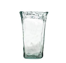 西班牙进口VSM潘多拉玻璃花瓶 褶皱纹 浅蓝 h22cm