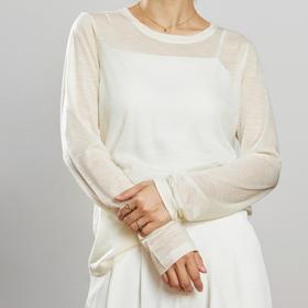 菜菜家多巴胺水母T|羊毛打底衫，软糯亲肤，单穿/叠穿都好看