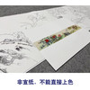 【大彩图】横幅工笔画白描底稿《黄鹂》初学者临摹花鸟线稿HN04 商品缩略图2