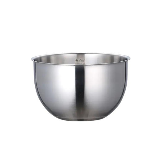【食品级材质调理盆】fosslang菲仕朗304不锈钢盆子厨房和面洗菜沙拉盆馅料搅拌碗套装 商品图0
