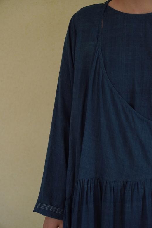 MAKU textiles｜植物蓝染连衣裙 商品图10