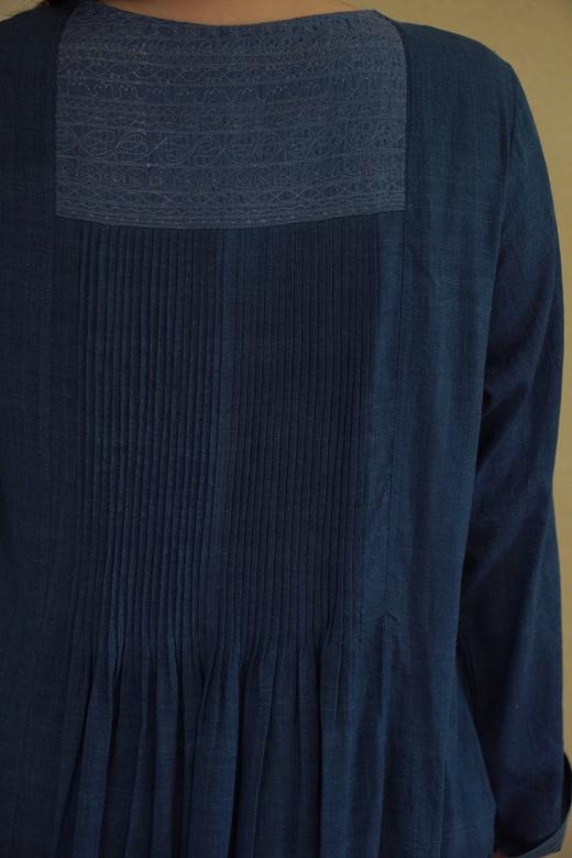 MAKU textiles｜植物蓝染连衣裙 商品图7