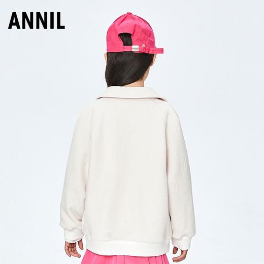 【实体店同款】女童学院风简约高级感外套2023年秋季新款安奈儿童装AG335545 商品图3