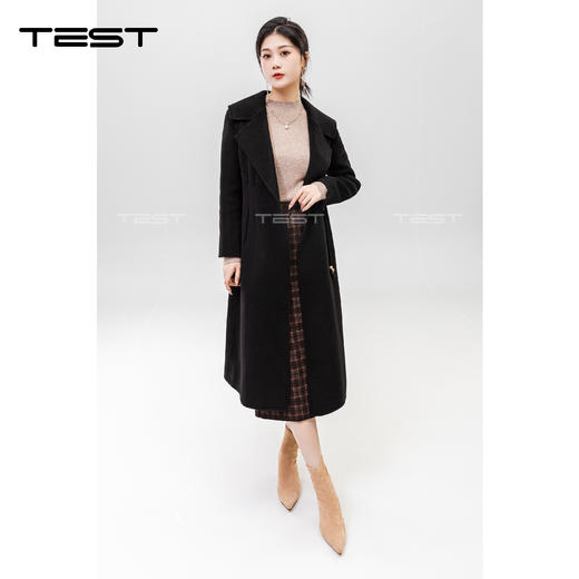 冬上新高级优雅修身双面呢2234101 商品图2